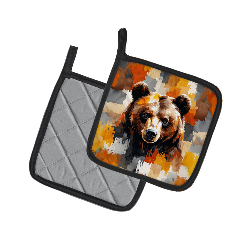 Paire de poignées Bear Uniquely Bear Pride