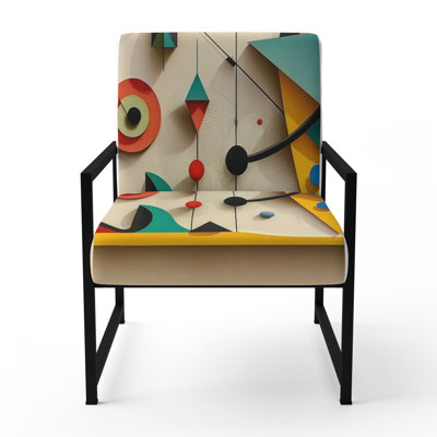 Fauteuil rembourré contemporain Playful