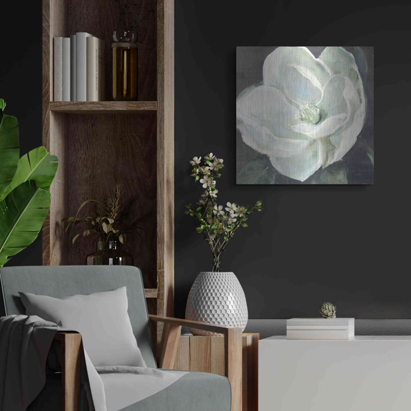 «Magnolia III Sage» par Carol Rowan, H 24 po x l 24 po