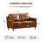 Barton 56'' Upholstered Loveseat Sofa-616326244