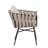 Discover Unmatched Flexibility In Alfresco Dining With Six Creatively Arranged Chairs Made Of Polyester Woven Tape And A Table That Expands From 62.9 To 82.6 Inches To Suit Any Occasion.
