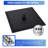 10" Ceiling Mount Ultra Thin Rainfall Shower Head 2.5 GPM Square Overhead Shower-101692200