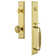 Fifth Avenue One-Piece Complete Inactive Dummy Handleset with F Grip and Windsor Knob