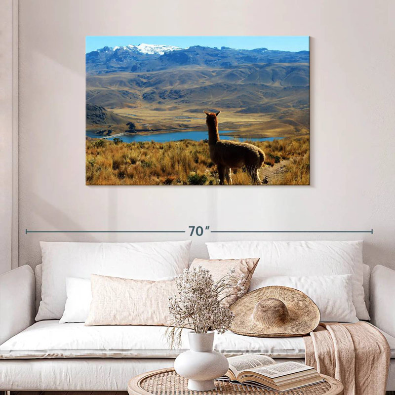 Brampt Lakeside Alpaca, 30" H x 45" W
