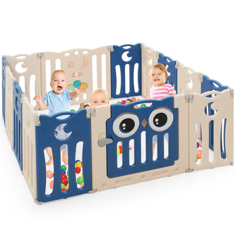 Faxon Safety Gate, White/Blue
