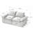 80.32" 2-Seater Sofa-1069752452