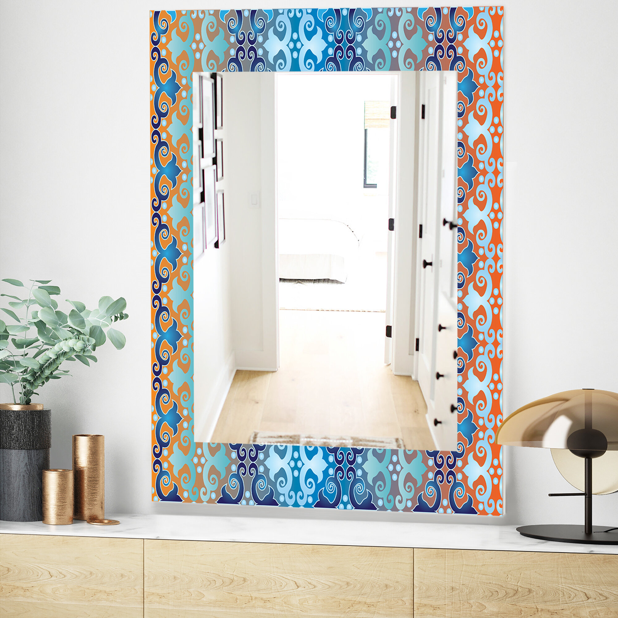 East Urban Home Underwater Accent Wall Mirror | Wayfair