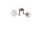 Lustre scandinave élégant, 27,6 po x 7,9 po x 15,7 po | Fabrication 100% métal avec peinture séchée au four et revêtement en culbutage | Douille E27, 40 W maximum | Finition blanche moderne pour le décor du salon et de la salle à manger-12365442-12365452