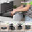 15" Cube Folding Ottoman With Storage, Cotton-Linen Collapsible Foot Stool, For Living Room, Bedroom Entryway-47384762