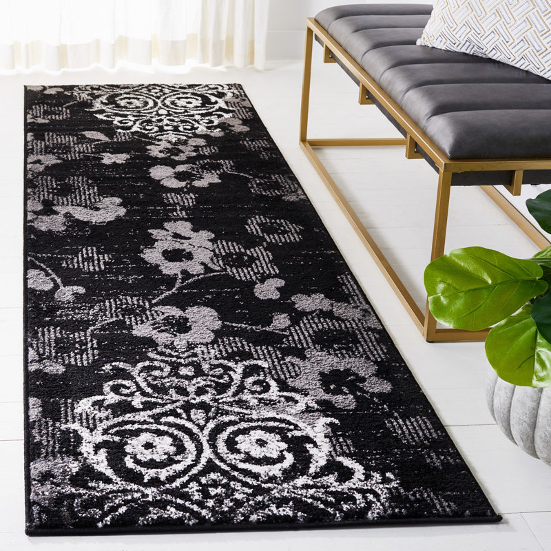 Bronti Performance Floral Rug, Runner 2'6" x 8'