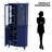 Ellerby 72" Freestanding Kitchen Pantry with Glass Doors and Adjustable Shelves-180148970