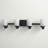 Kemal Four Light Wall / Bath from Generation Lighting -1396048616-1396048617-1396048620