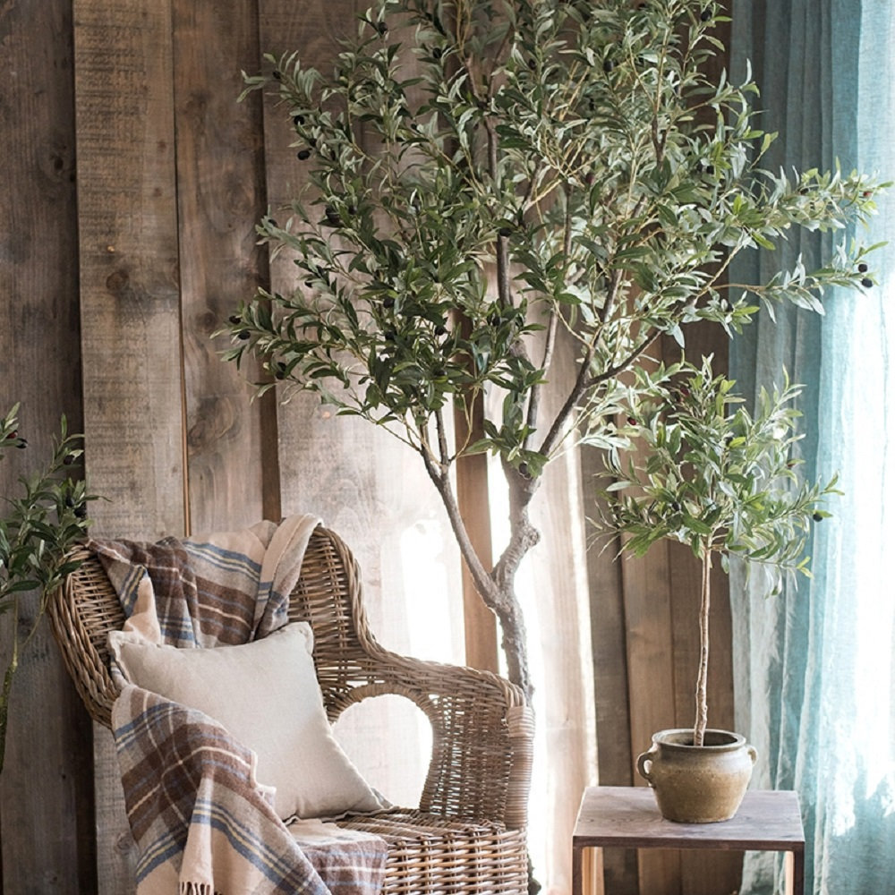94.5 " Olive Tree with Base Included