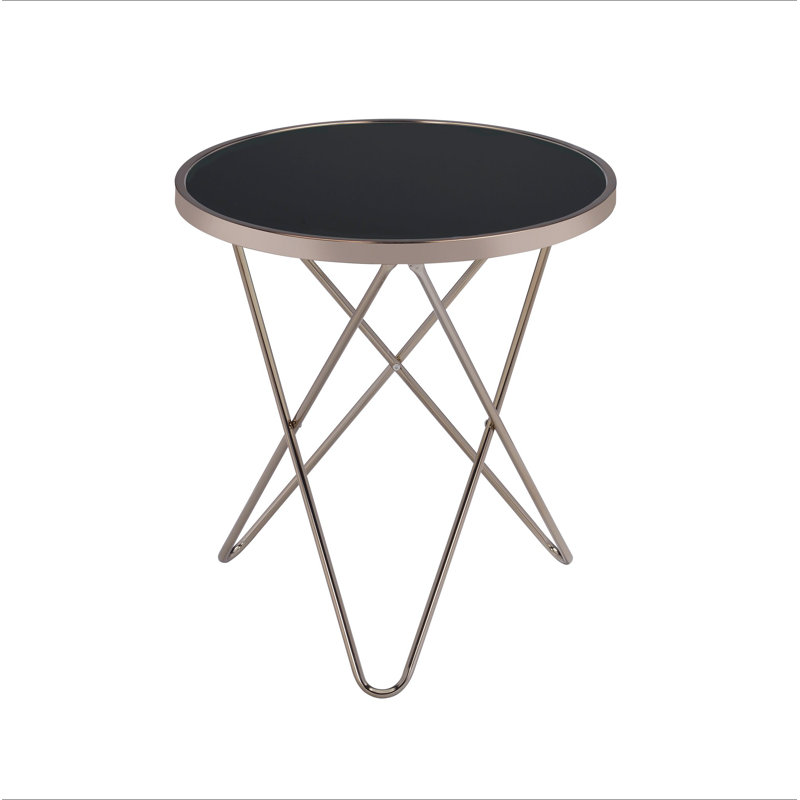 Table de bout Valora, Noir