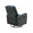 Gray Swivel Gliding Recliner-1002914692