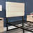 Channel Stitched Upholstered Headboard, Adjustable Height from 44.5" to 57.25"-1250760630-1250760633