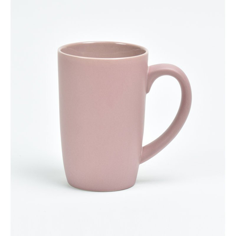 Nadal Stoneware Latte Mug, Pink