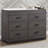 Simmons Kids Asher 6 Drawer Dresser With Changing Top And Interlocking Drawers - Fully Assembled-101322763