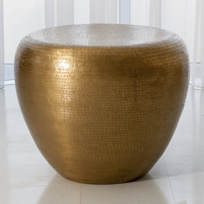 Table de bout Goa - Laiton antique