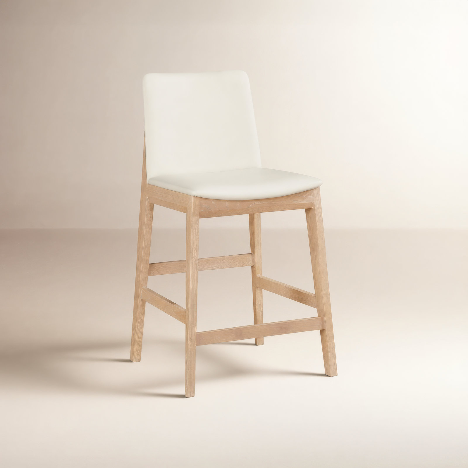 Anrey Bar Stool, Oak, Counter Stool (26” Seat Height)