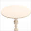 Table basse en fer noir Vintage Frost - Table de bout peu encombrante pour le salon / la chambre à coucher, facile à assembler