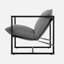 Aydeen Modern Armchair - Supersize Accent chair with Sturdy metal frame & Comfort Foam Cushions - Extra roomy seat with plush foam cushions - Easy assembly-144850817