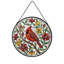 Vitrail rouge Cardinal Bird_1 vitrail pour fenêtre-133222803