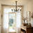 Dirksen Chandelier,8 Lights French Country Chandeliers,metal Black Pendant Chandelier,pendant Light Fixture For Island Kitchen Farmhouse,dining Room,foyer