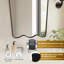  Miroir de salle de bain Modern Cadre en acier inoxydable-132386792