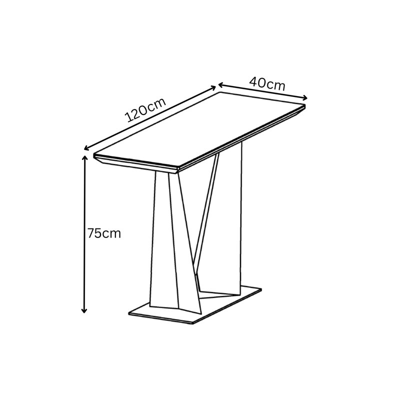 Durst 120cm Console Table