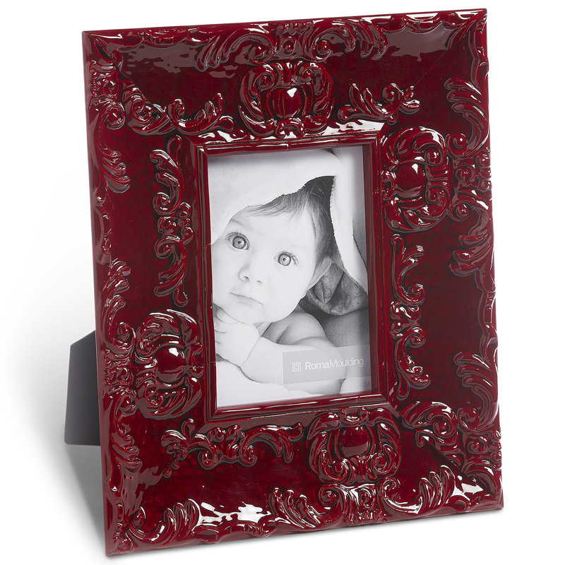 Cadre photo Lavo, 5 po x 7 po, Rouge électrique