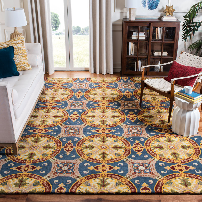 Tapis en laine touffeté à la main Amory Wyndham, Rectangle 8 pi x 10 pi