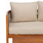 Banc de patio + table Daun-430405006