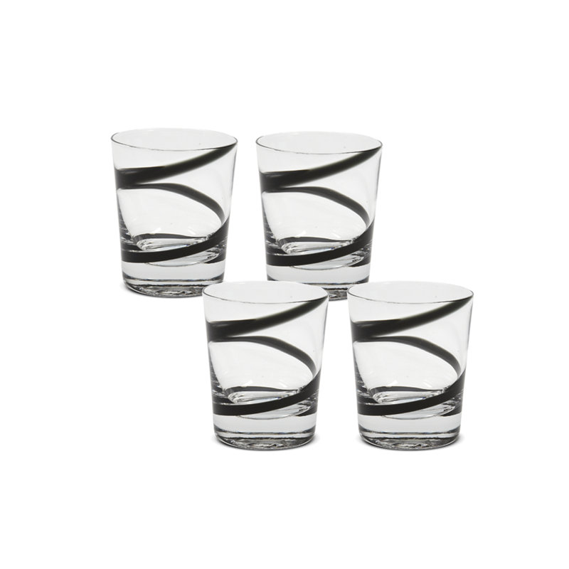 Bartels 12 oz. Verre à boire, Noir