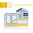 Aayush Weather Resistant Rabbit Hutch-1430278669