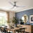 Modern 48" Ceiling Fan with Light and 3 Blades-109078901-109078896