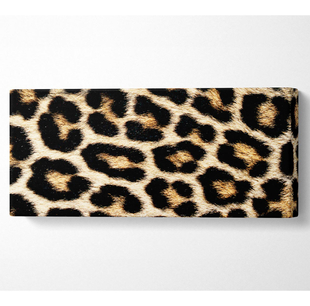 Leopardenfell - Kunstdrucke auf Leinwand - Wrapped Canvas