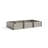 Triple Continuous Metal Locker Base Addition