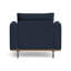 Fauteuil d'appoint en velours azur, vert olive-569987515