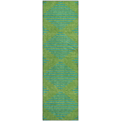Premium Machine Washable Jahnke AMF1017 Geometric Rug