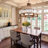 6-Light 25.6" Dual-Mount Geometric K9 Crystal Chandelier