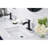 Single Hole Bathroom Faucet with Drain Assembly-74694287