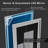 3-Colour Temperature Anti-fog LED Bathroom Mirror with Backlight and Front Light, Tempered Glass Vanity Mirror, Rohs and CRU Compliant-1347150466