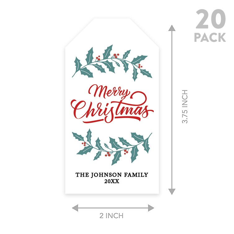 Family Label Pack, Personalized Name Labels
