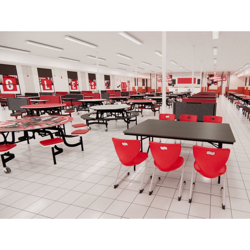 Tables pliantes robustes en plastique ABS Dynalite
