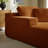 Boneless Oversized Corduroy Single Seat Boneless Couch-488395626