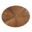 Table de bout ovale en bois massif-658417567