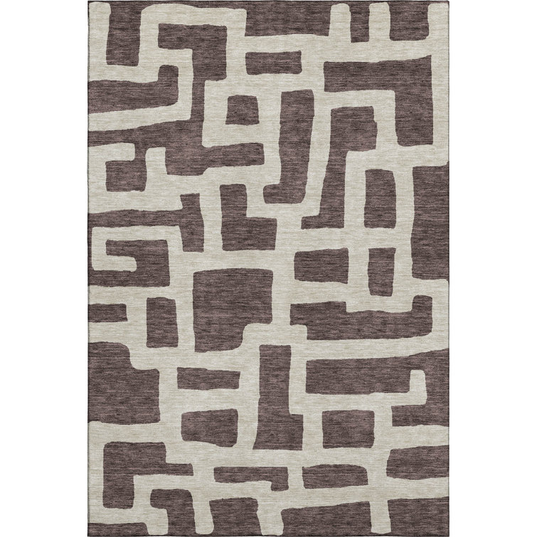 Premium Machine Washable Prisco Fudge Rug
