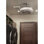 Ventilateur de plafond à cage à 22 pales 22,88 po avec chaîne de traction et ensemble d'éclairage inclus Sanford