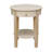 Solid Wood End Table with Storage